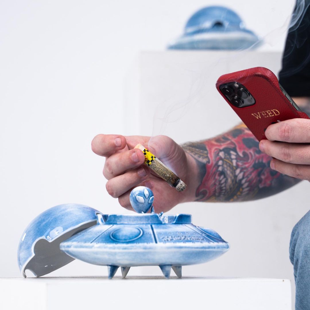 Alien Labs X Huf Ufo Ashtray Designed By Yeenjoy Hybrid